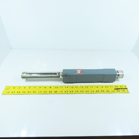 Waukee MV-6 Flo-Meter Gas Flow Meter 80°F SG 0.65 PR. 12 WCG 3/4" NPT