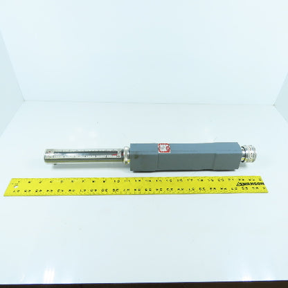 Waukee MV-6 Flo-Meter Gas Flow Meter 80°F SG 0.65 PR. 12 WCG 3/4" NPT