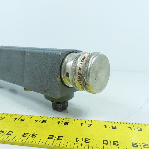 Waukee MV-1B Flo-Meter Gas Flow Meter 70°F SG 0.59 PR. 3PSIG 3/4" NPT