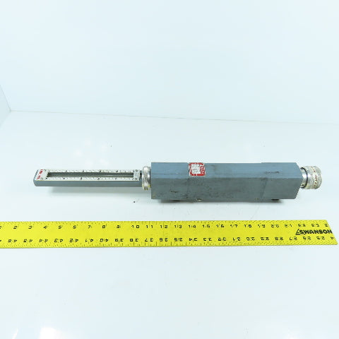 Waukee MV-1B Flo-Meter Gas Flow Meter 70°F SG 0.59 PR. 3PSIG 3/4" NPT