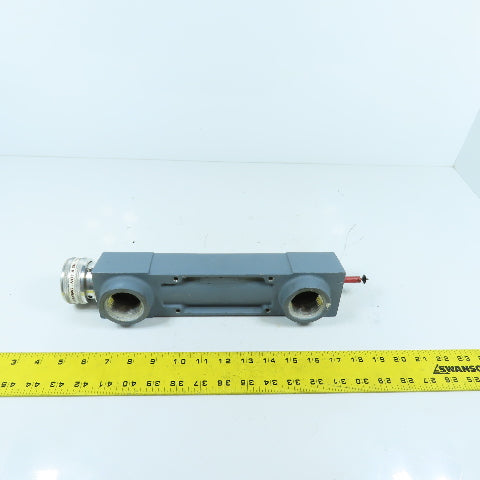Waukee MV-8 Flo-Meter Gas Flow Meter 70°F SG 0.65 PR. 12WCG 1-1/4"NPT INCOMPLETE