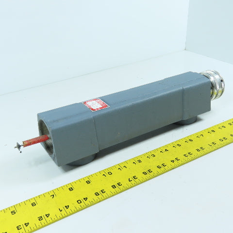 Waukee MV-8 Flo-Meter Gas Flow Meter 70°F SG 0.65 PR. 12WCG 1-1/4"NPT INCOMPLETE