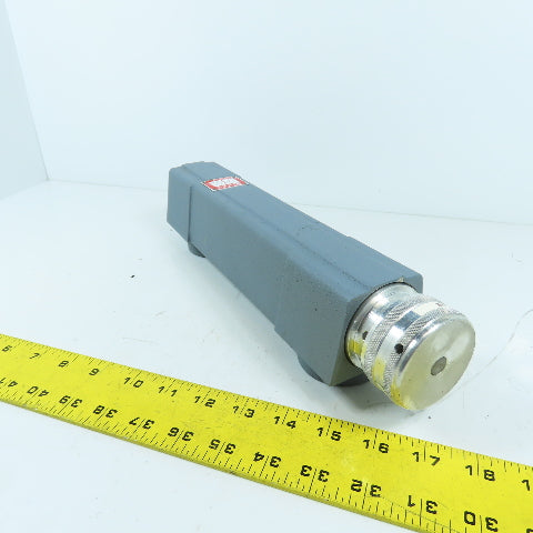 Waukee MV-8 Flo-Meter Gas Flow Meter 70°F SG 0.65 PR. 12WCG 1-1/4"NPT INCOMPLETE