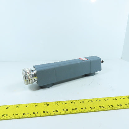 Waukee MV-8 Flo-Meter Gas Flow Meter 70°F SG 0.65 PR. 12WCG 1-1/4"NPT INCOMPLETE