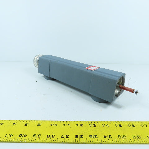 Waukee MV-8 Flo-Meter Gas Flow Meter 70°F SG 0.65 PR. 12WCG 1-1/4"NPT INCOMPLETE
