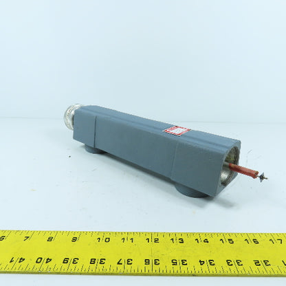 Waukee MV-8 Flo-Meter Gas Flow Meter 70°F SG 0.65 PR. 12WCG 1-1/4"NPT INCOMPLETE