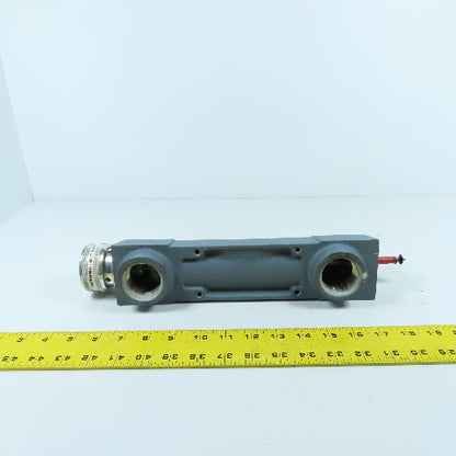 Waukee MV-8 Flo-Meter Gas Flow Meter 70°F SG 0.65 PR. 12WCG 1-1/4"NPT INCOMPLETE