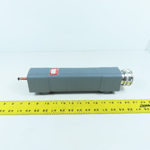 Waukee MV-8 Flo-Meter Gas Flow Meter 70°F SG 0.65 PR. 12WCG 1-1/4"NPT INCOMPLETE