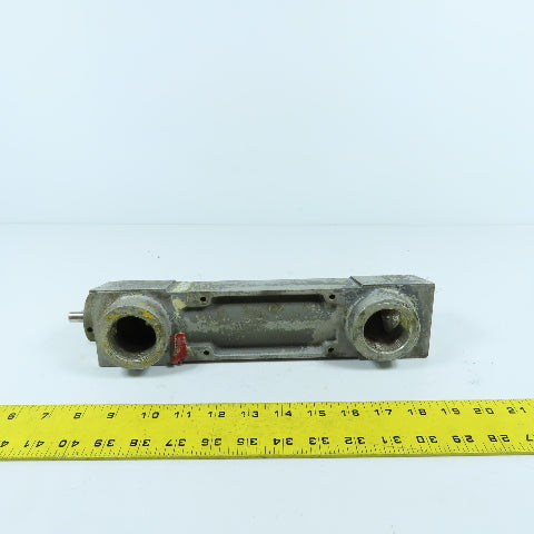 Waukee MV9 Flo-Meter Gas Flow Meter 70°F SPGR 0.65 PR. 8WC 1-1/4"NPT INCOMPLETE
