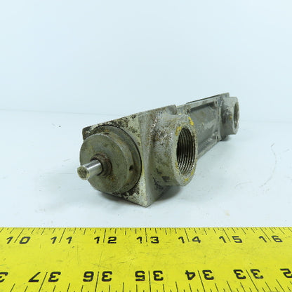 Waukee MV9 Flo-Meter Gas Flow Meter 70°F SPGR 0.65 PR. 8WC 1-1/4"NPT INCOMPLETE