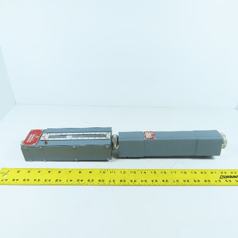 Waukee M-4 Flo-Meter Gas Flow Meter PR 12WCG W/ Waukee-Tronic Controller 1" NPT