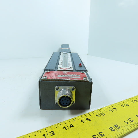 Waukee M-4 Flo-Meter Gas Flow Meter PR 12WCG W/ Waukee-Tronic Controller 1" NPT