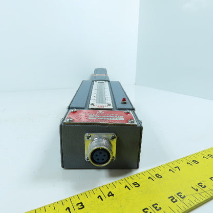 Waukee M-4 Flo-Meter Gas Flow Meter PR 12WCG W/ Waukee-Tronic Controller 1" NPT