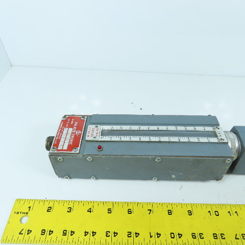 Waukee MPX-7 Flo-Meter Gas Flow Meter PR 30PSIG W/ Waukee-Tronic Controller