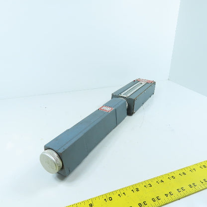 Waukee MPX-7 Flo-Meter Gas Flow Meter PR 30PSIG W/ Waukee-Tronic Controller