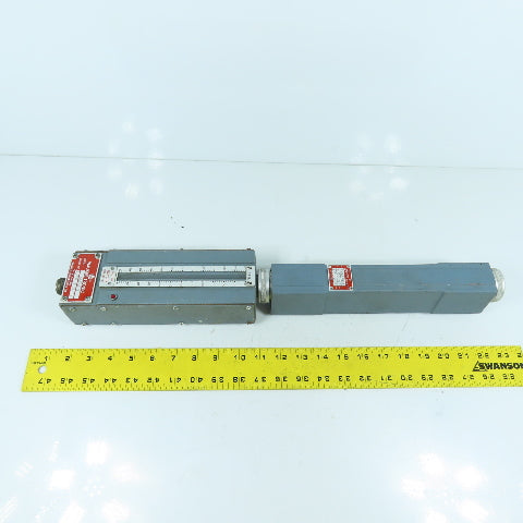 Waukee MPX-7 Flo-Meter Gas Flow Meter PR 30PSIG W/ Waukee-Tronic Controller