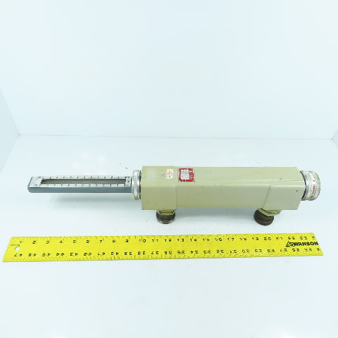 Waukee MVPX-10 Flo-Meter Gas Flow Meter PR 10PSIG 1-1/4" NPT SG .782