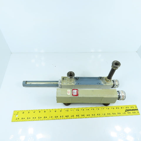 Waukee MVPX-6 Flo-Meter Gas Flow Meter PR 10PSIG 3/4" NPT SG .0695 & 0.782 Lot/2