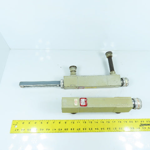 Waukee MVPX-6 Flo-Meter Gas Flow Meter PR 10PSIG 3/4" NPT SG .0695 & 0.782 Lot/2