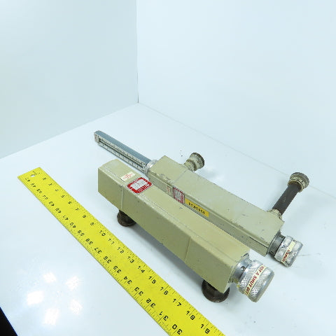 Waukee MVPX-6 Flo-Meter Gas Flow Meter PR 10PSIG 3/4" NPT SG .0695 & 0.782 Lot/2