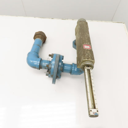 Waukee MV10 Flo-Meter Gas Flow Meter 80°F 10WCG SG 1.00 1-1/4" NPT