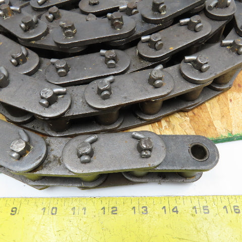1.654" Pitch Cottered Conveyor Roller Chain 10'