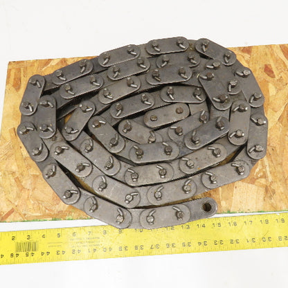 1.654" Pitch Cottered Conveyor Roller Chain 10'