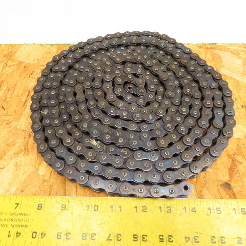 No. 50 Single Strand Riveted Roller Chain 10'