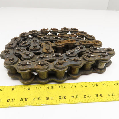 Link Belt No. 120 Single Strand Cottered Roller Chain 6'