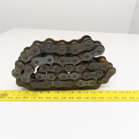 Link Belt No. 120 Single Strand Cottered Roller Chain 6'