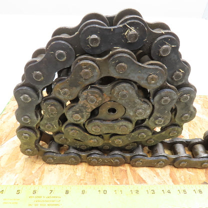 Link Belt No. 120 Single Strand Cottered Roller Chain 6'