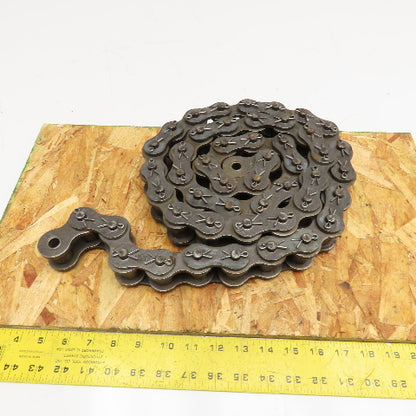 Link Belt No. 120 Single Strand Cottered Roller Chain 6'