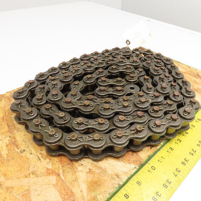 Morse 100 No. 100 Single Strand Cottered Roller Chain 10'