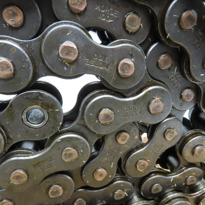 Morse 100 No. 100 Single Strand Cottered Roller Chain 10'