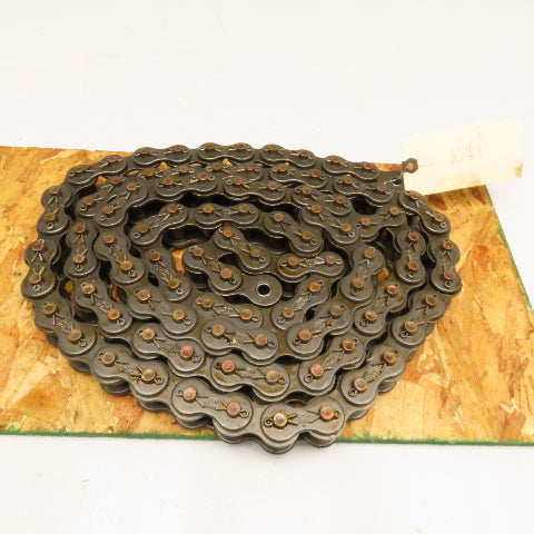 Morse 100 No. 100 Single Strand Cottered Roller Chain 10'