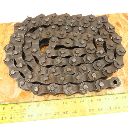 Link Belt LXS-622 1.625" Pitch Conveyor Drive Cottered Roller Chain 9'