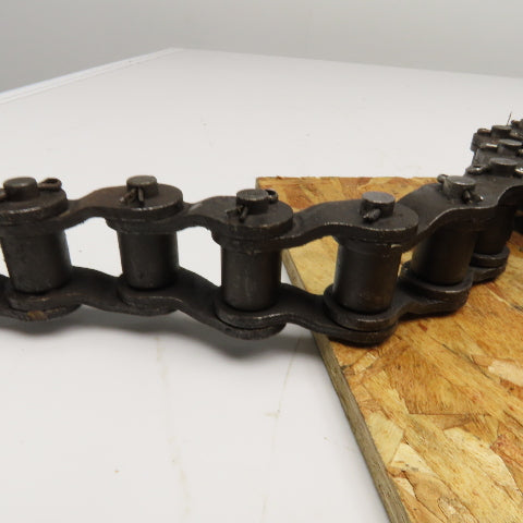 Link Belt LXS-622 1.625" Pitch Conveyor Drive Cottered Roller Chain 9'