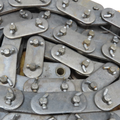 1.654" Pitch Cottered Conveyor Roller Chain 10'