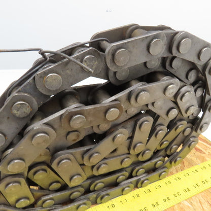 1.654" Pitch Cottered Conveyor Roller Chain 10'