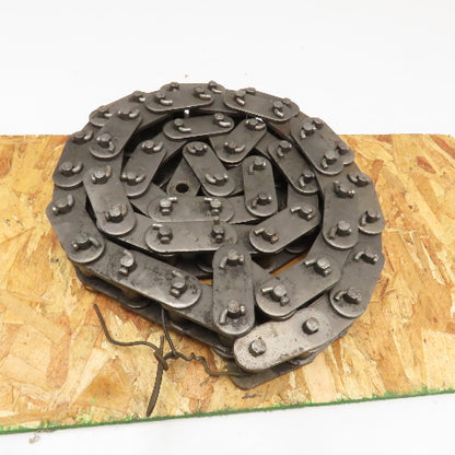 1.654" Pitch Cottered Conveyor Roller Chain 9'