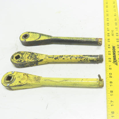 Lowell No. 22 9/16" Drive Ratchet Wrench USA Lot Of 3