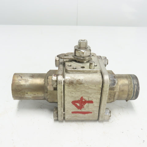 2" 1500 WOG CF3M Stainless Steel Ball Valve Socket Weld