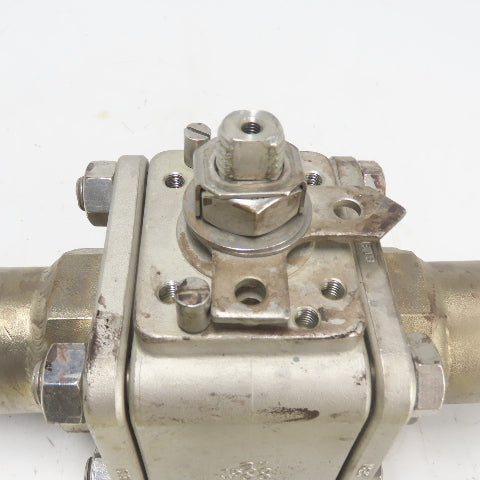 2" 1500 WOG CF3M Stainless Steel Ball Valve Socket Weld