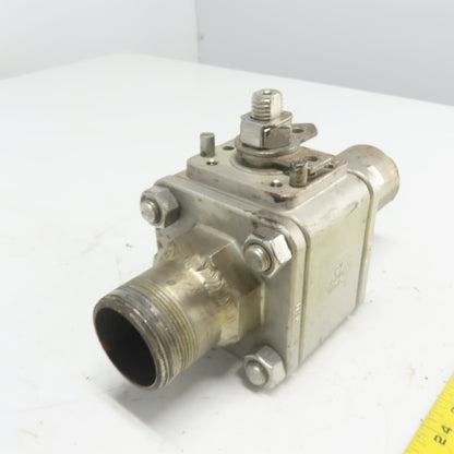 2" 1500 WOG CF3M Stainless Steel Ball Valve Socket Weld
