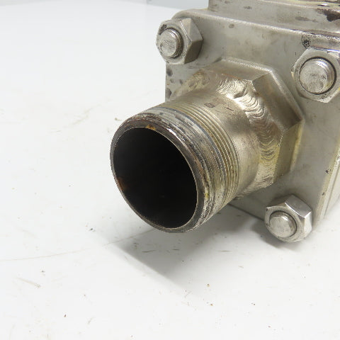2" 1500 WOG CF3M Stainless Steel Ball Valve Socket Weld
