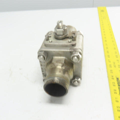 2" 1500 WOG CF3M Stainless Steel Ball Valve Socket Weld