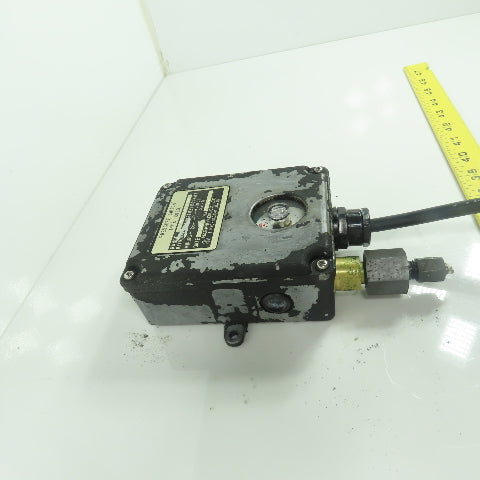 Nagano Keiki Type CQ20 7MPa 1000 PSI Range Pressure Switch
