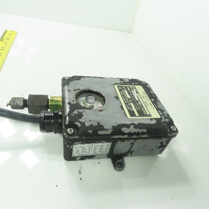Nagano Keiki Type CQ20 7MPa 1000 PSI Range Pressure Switch
