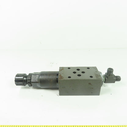 Nachi OG-G01-PC-K-21 Hydraulic Pressure Reducing Modular Valve