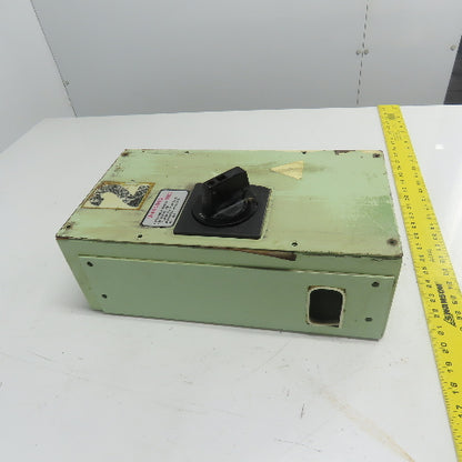 Fuji EA130A 60A Circuit Breaker Disconnect 10kA W/ 15-3/4" x 8-3/4" Enclosure